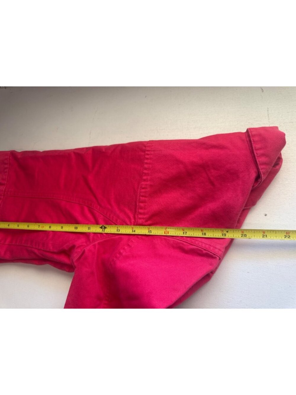 Vintage GAP Womens Jacket Sz S Pink Denim Y2K Trucker Streetwear Retro Pockets - Picture 12 of 15